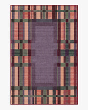 Lad — Halı, Leylak, AREA, beyaz zemin, 6x9