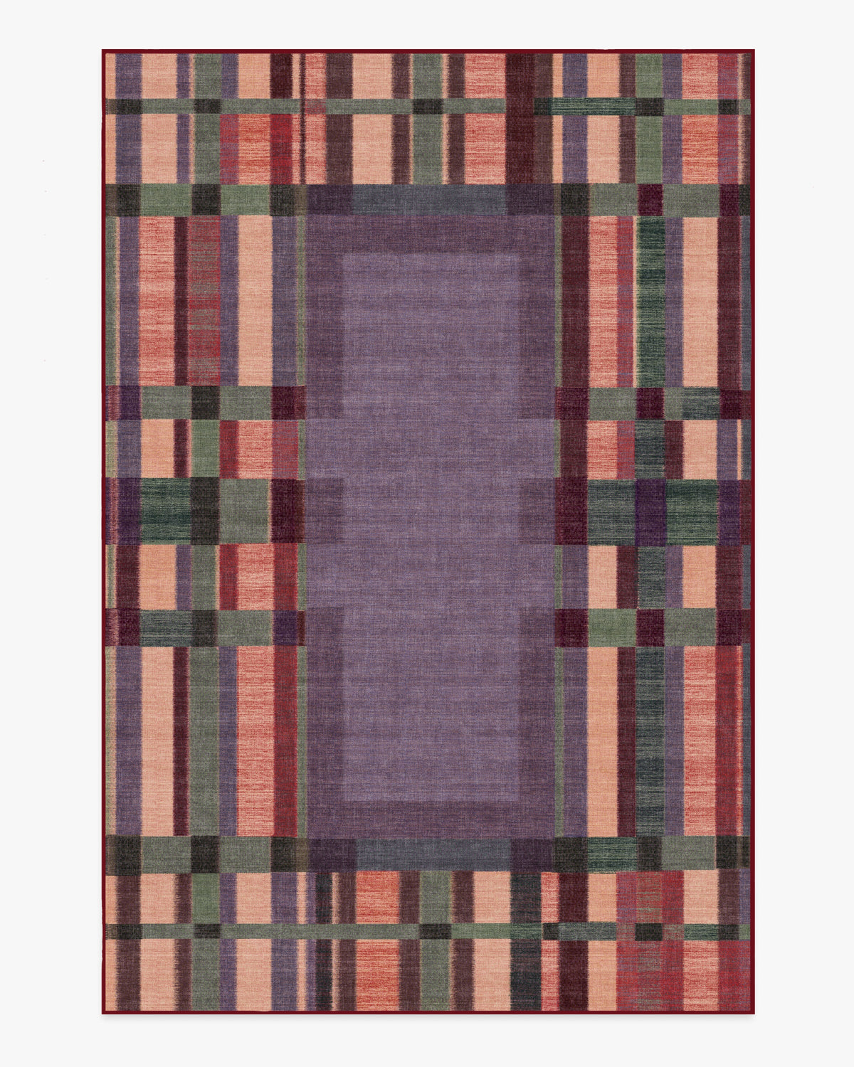 Lad — Halı, Leylak, AREA, beyaz zemin, 6x9
