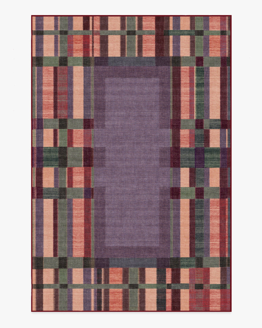 Lad — Halı, Leylak, AREA, beyaz zemin, 6x9