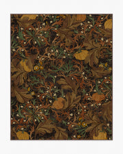 Autumn Canopy — Halı, Koyu Ahşap, AREA, beyaz zemin, 8x10