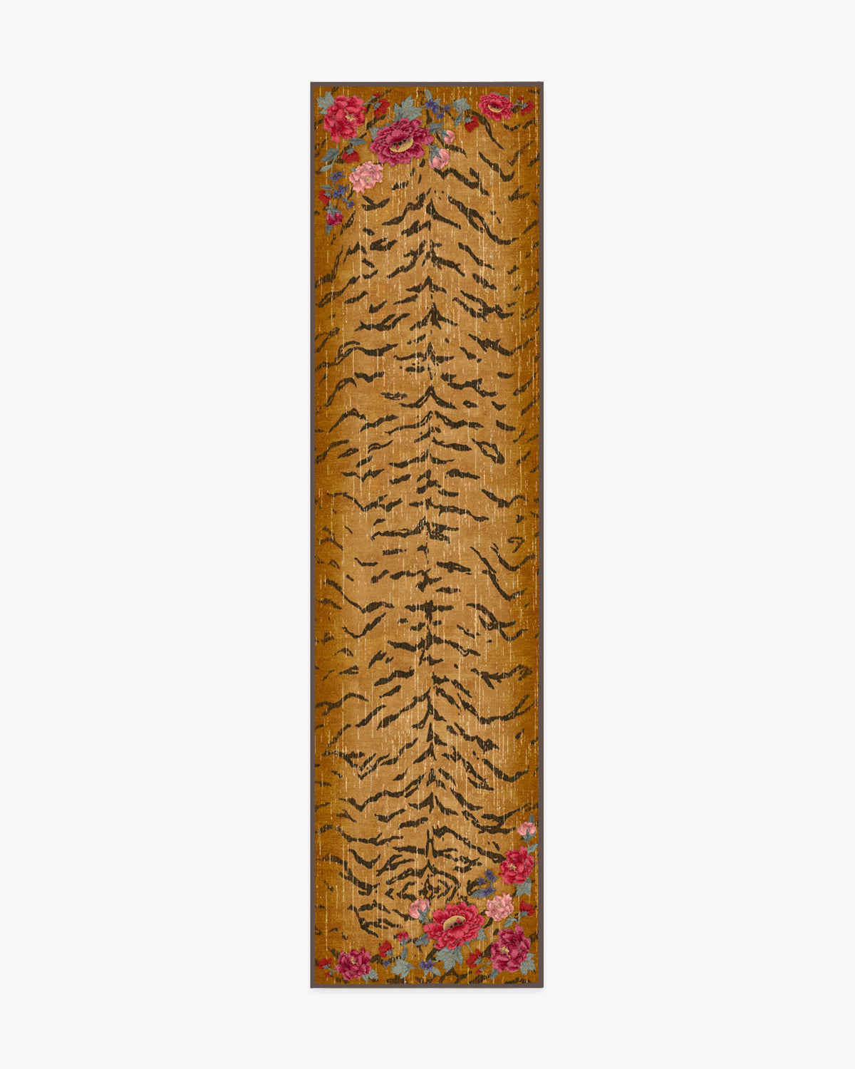 Bengal Bloom — Halı, Çok Renkli, RUNNER, beyaz zemin, 2x10