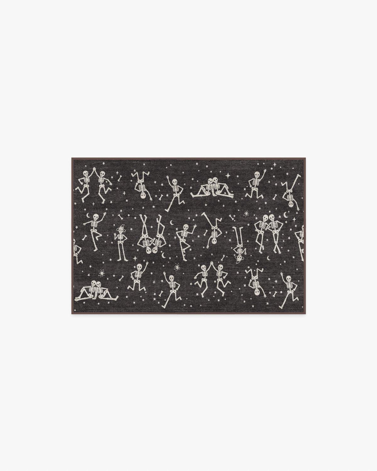 Bone Parade — Halı, Antrasit, AREA, beyaz zemin, 2x3