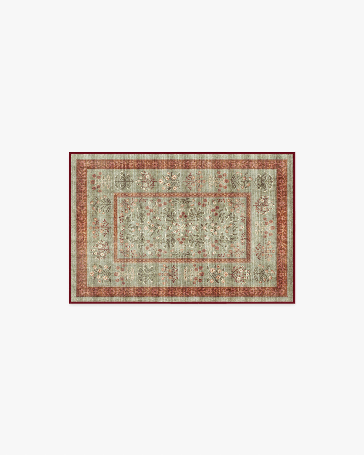 Briar — Halı, Adaçayı Pas, AREA, beyaz zemin, 2x3