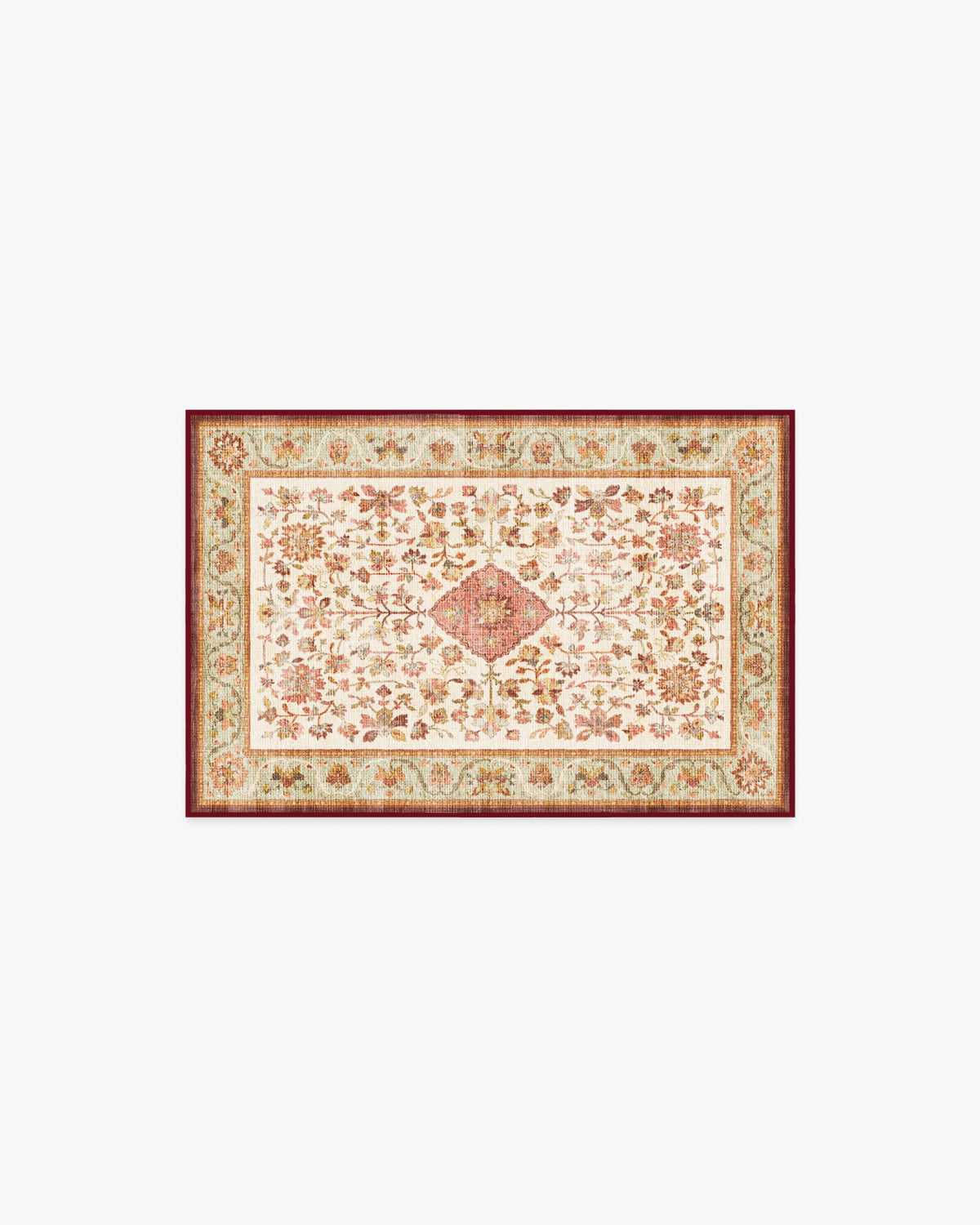 Mina — Halı, Warm Krem Pas, AREA, beyaz zemin, 2x3