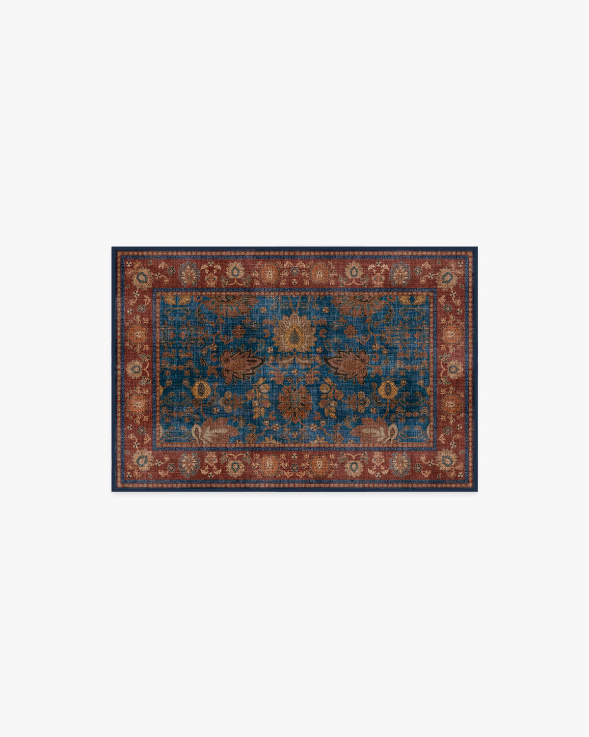 Miere — Halı, Golden Kahverengi, AREA, beyaz zemin, 2x3