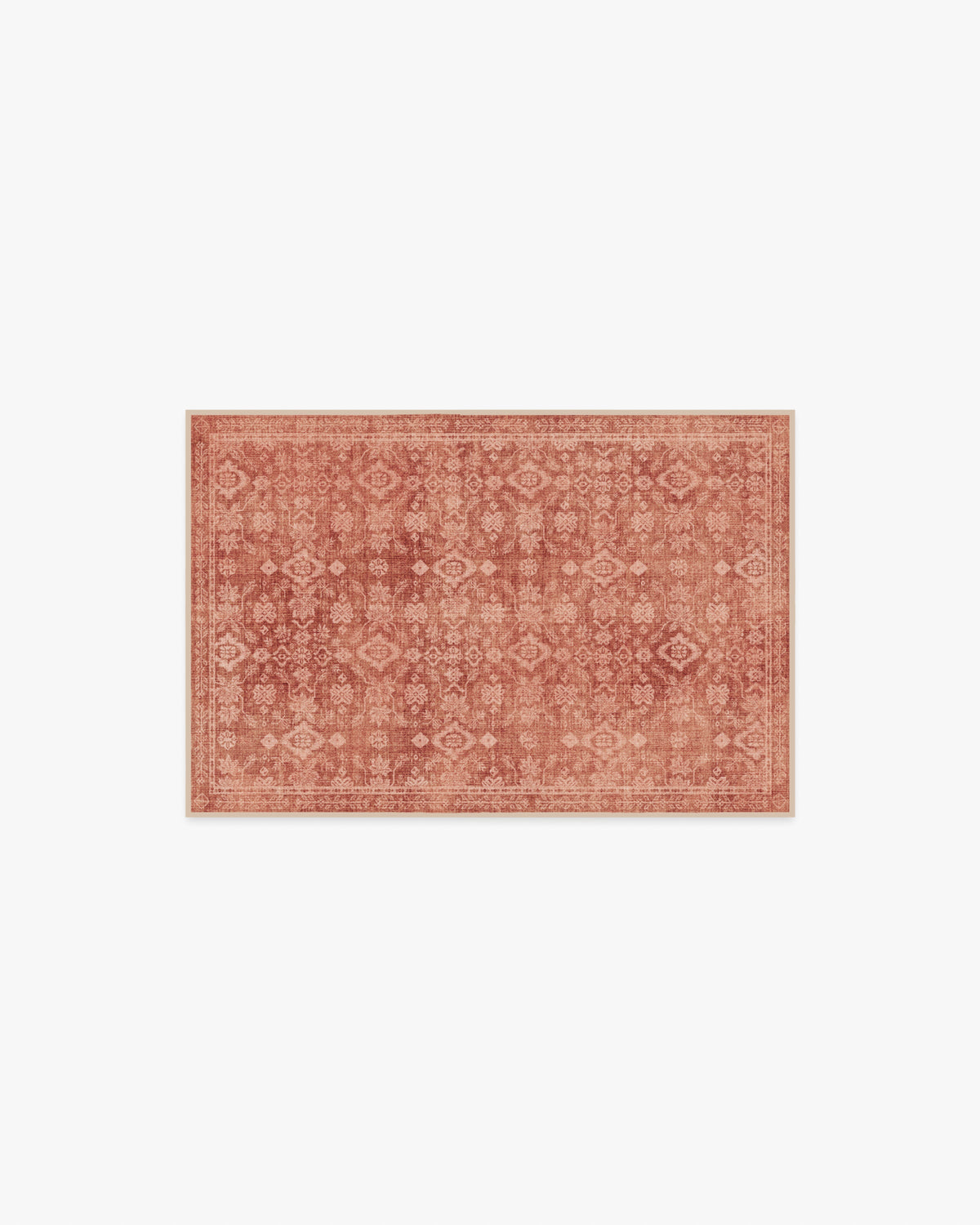 Neve — Halı, Terracotta, AREA, beyaz zemin, 2x3