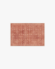 Neve — Halı, Terracotta, AREA, beyaz zemin, 2x3