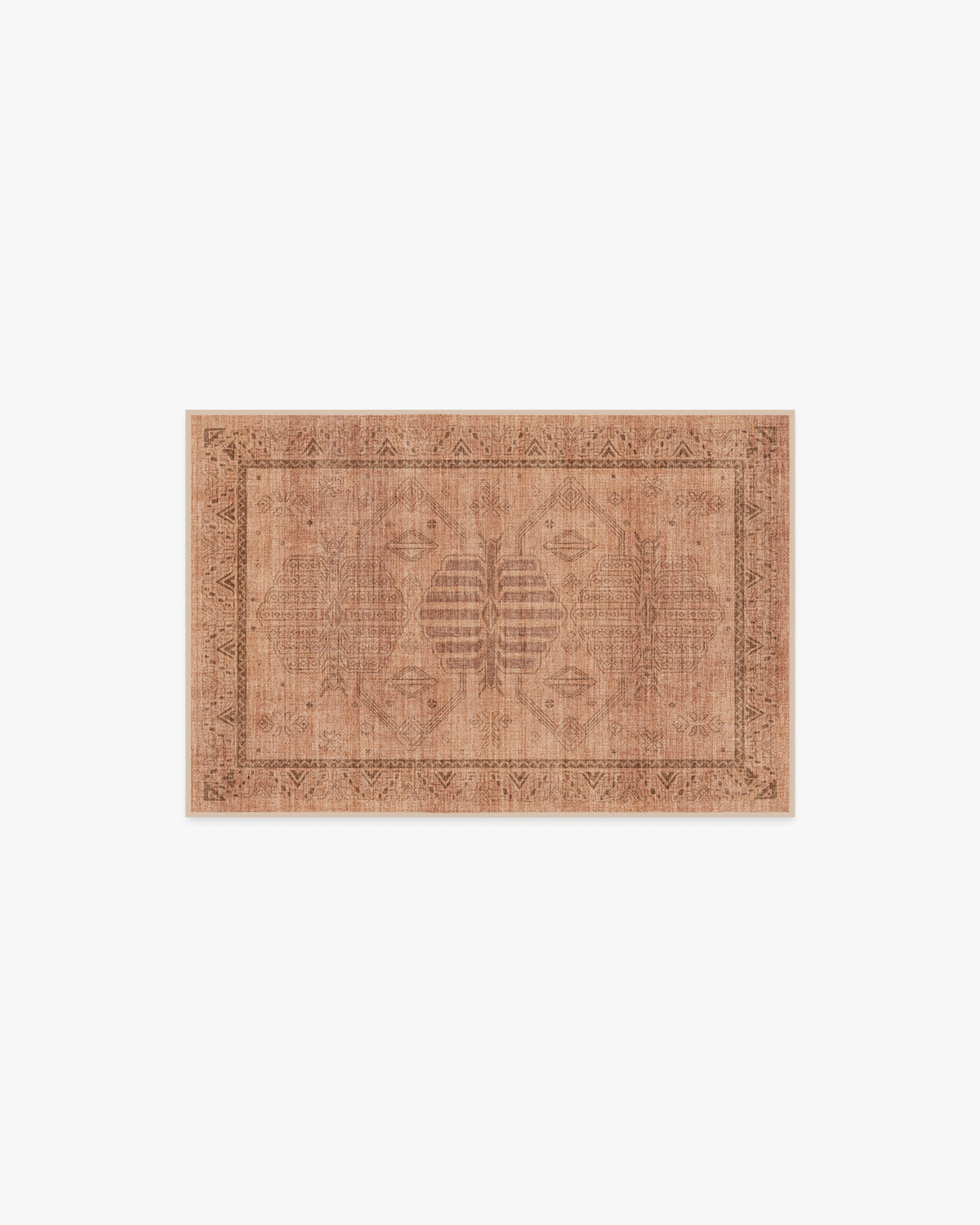 Zariah — Halı, Gül Pas, AREA, beyaz zemin, 2x3