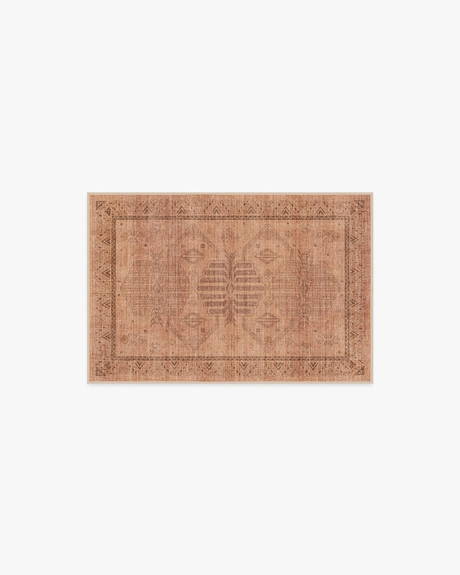 Zariah — Halı, Gül Pas, AREA, beyaz zemin, 2x3