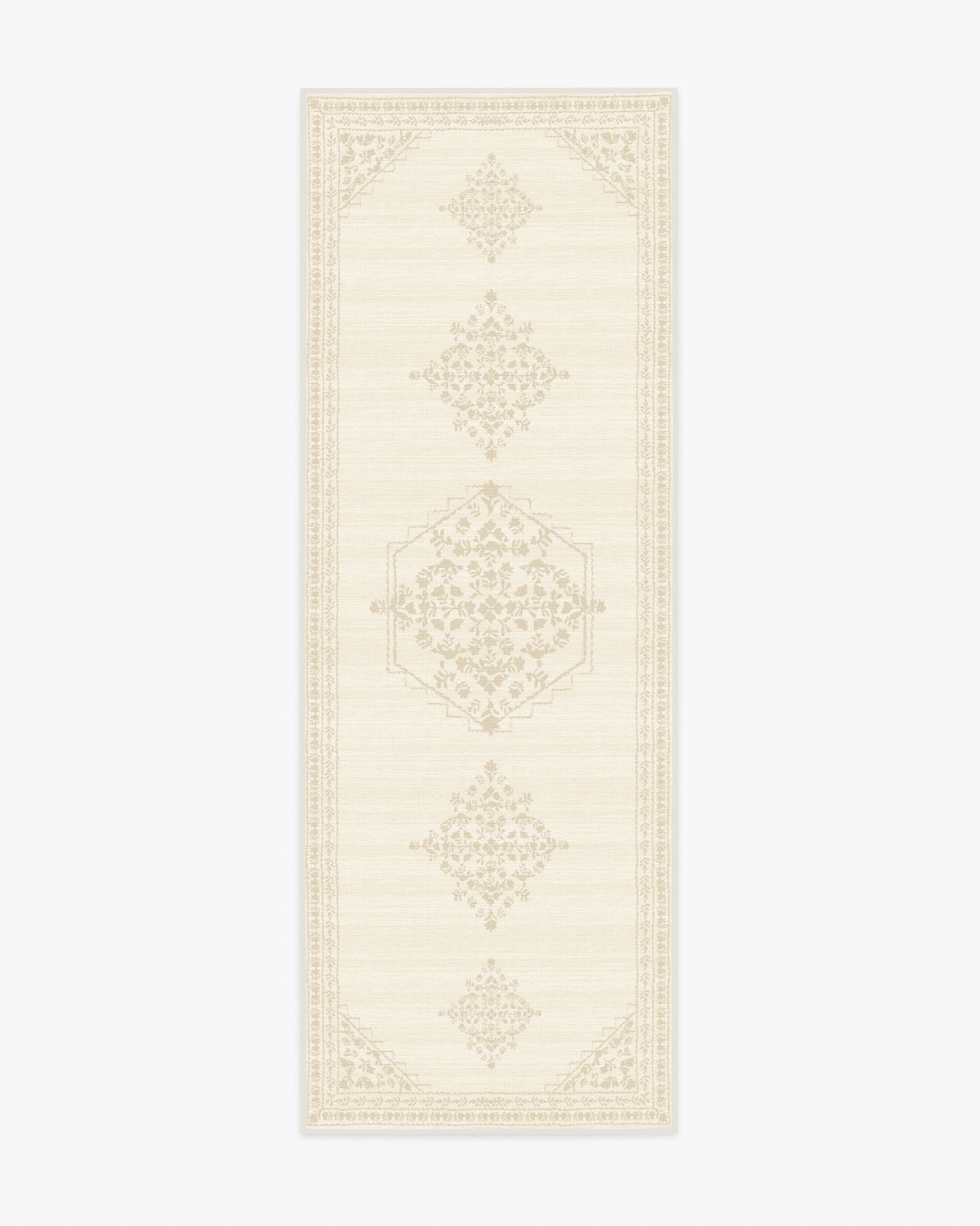 Alette — Halı, Fildişi, RUNNER, beyaz zemin, 2x7