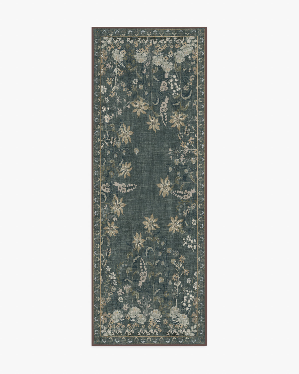 Calla — Halı, Antrasit, RUNNER, beyaz zemin, 2x7