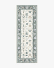 Pasha — Halı, Gri, RUNNER, beyaz zemin, 2x7