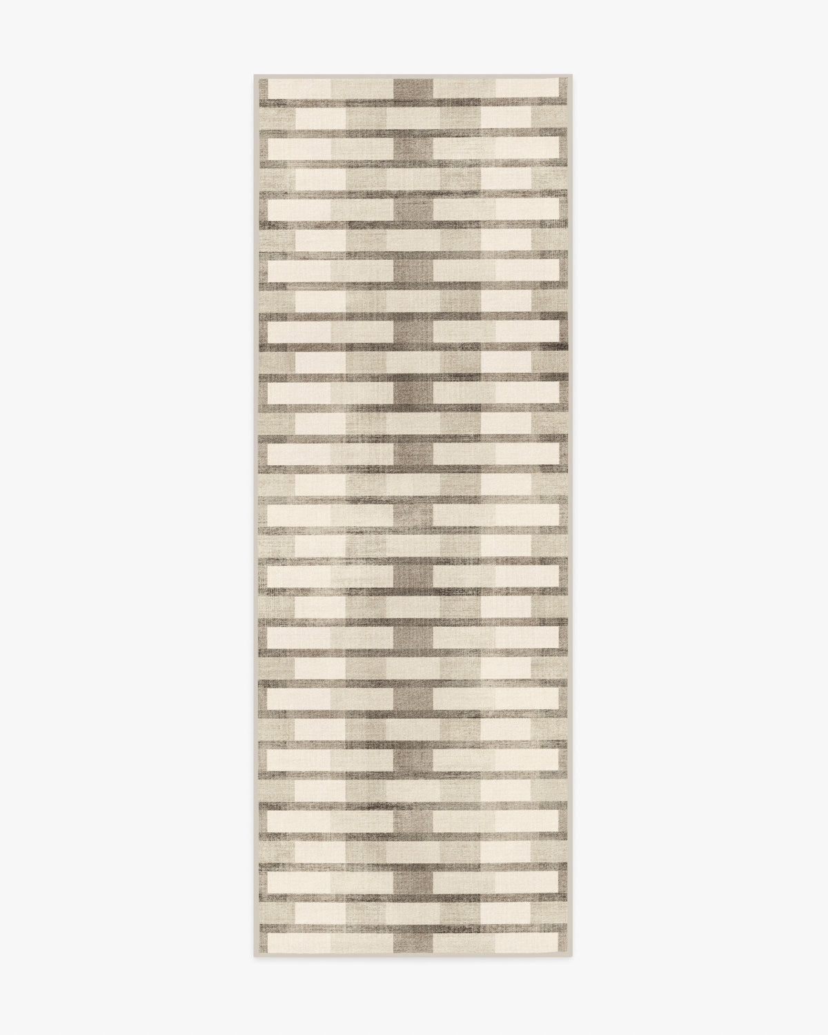 Hollis — Halı, Gri, RUNNER, beyaz zemin, 2x7