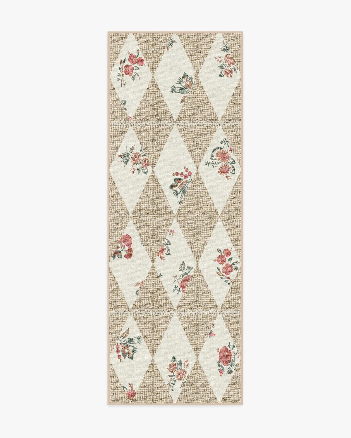Posie — Halı, Fildişi, RUNNER, beyaz zemin, 2x7