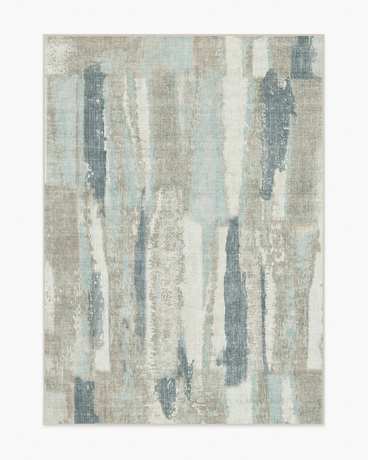 Velin — Halı, Ashen Mavi, AREA, beyaz zemin, 5x7