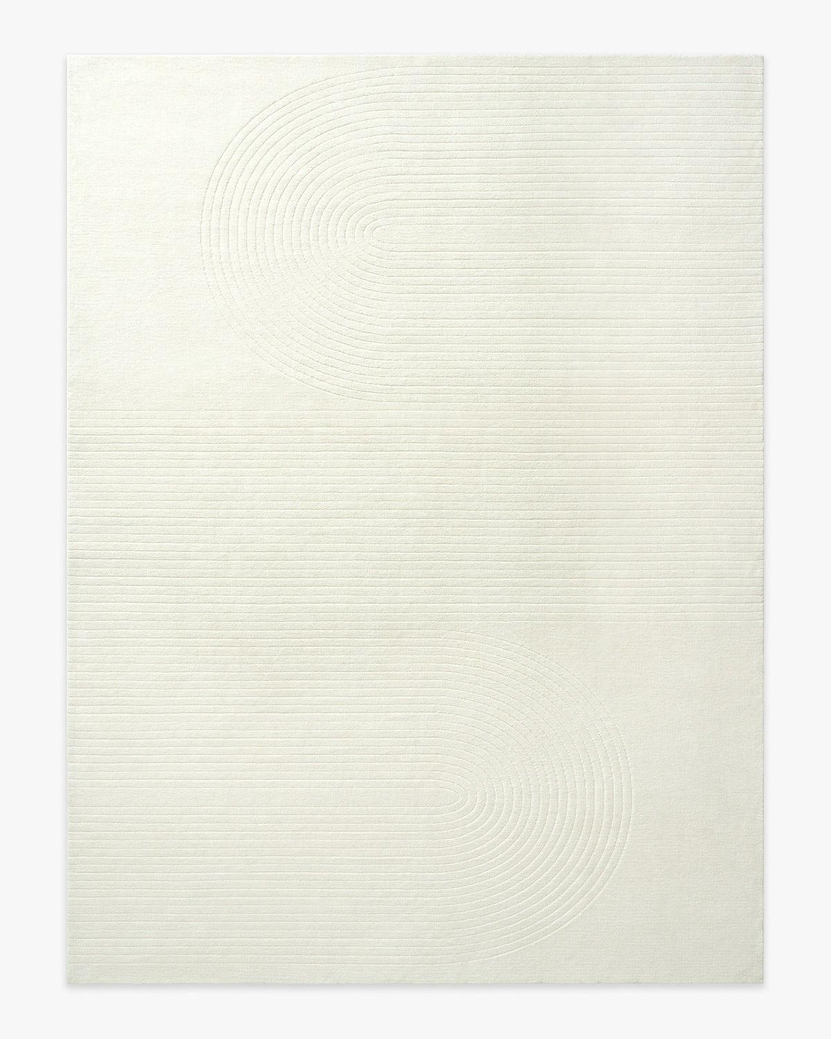 Arlo — Halı, Soft Beyaz, AREA, beyaz zemin, 9x12