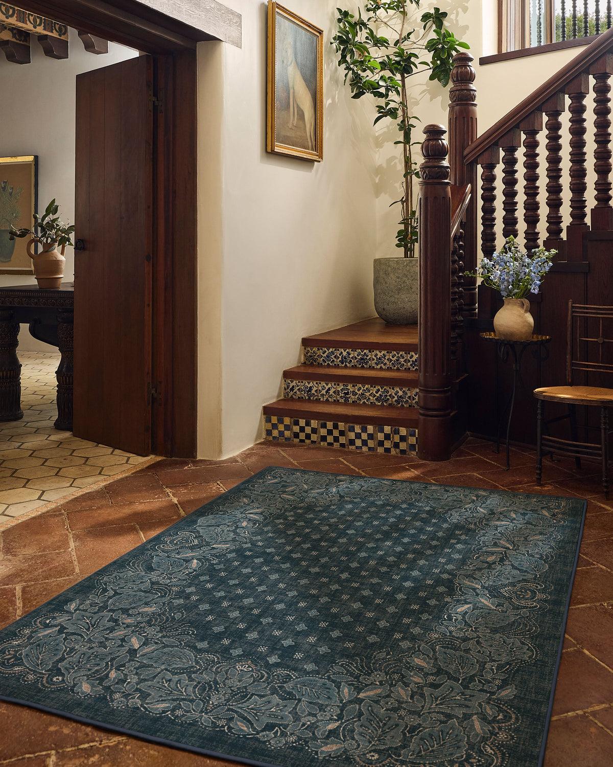 Prato — Halı, Gece Mavisi, AREA, yaşam alanı, 5x7