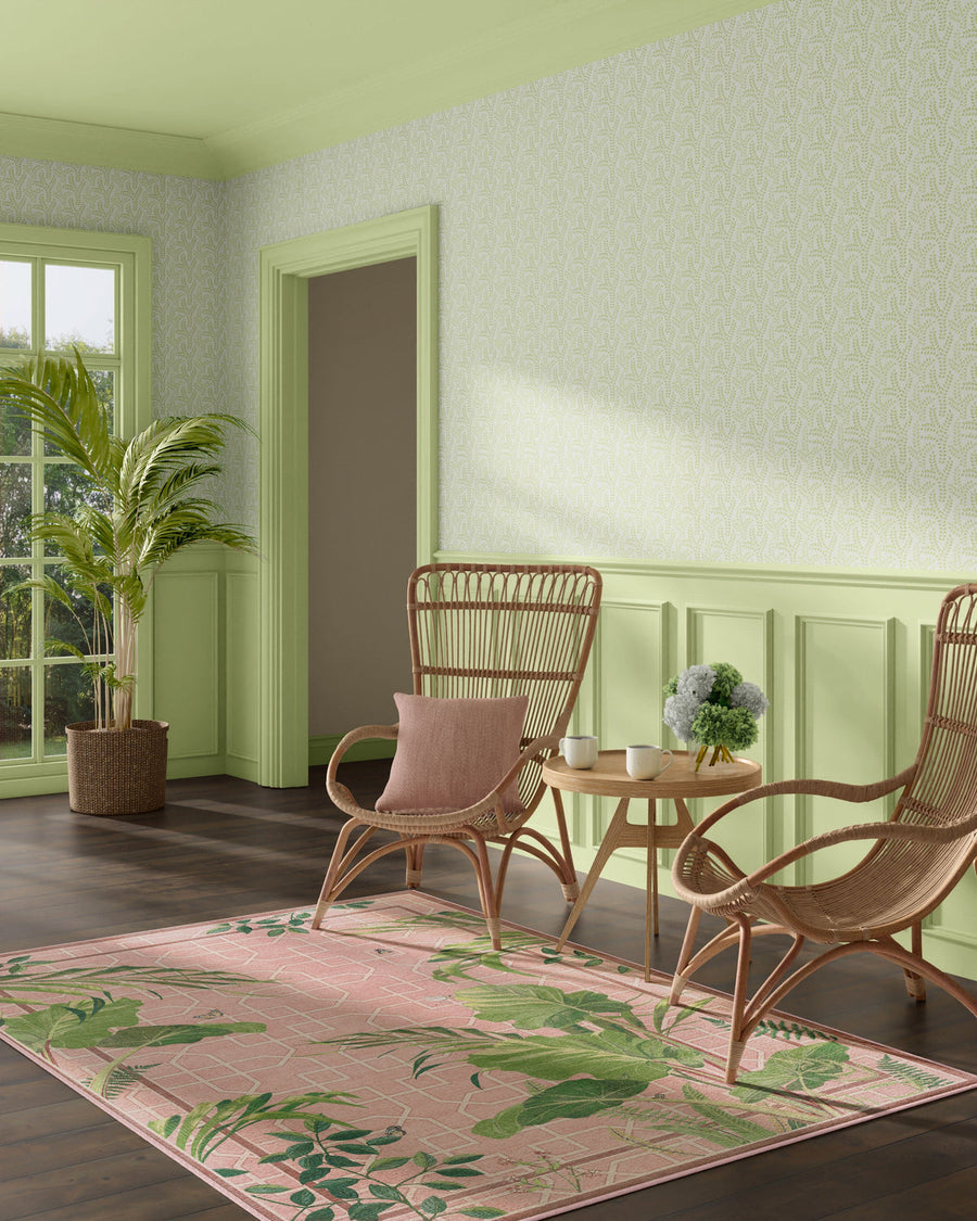 Palm House — Halı, Gül, AREA, yaşam alanı, 5x7