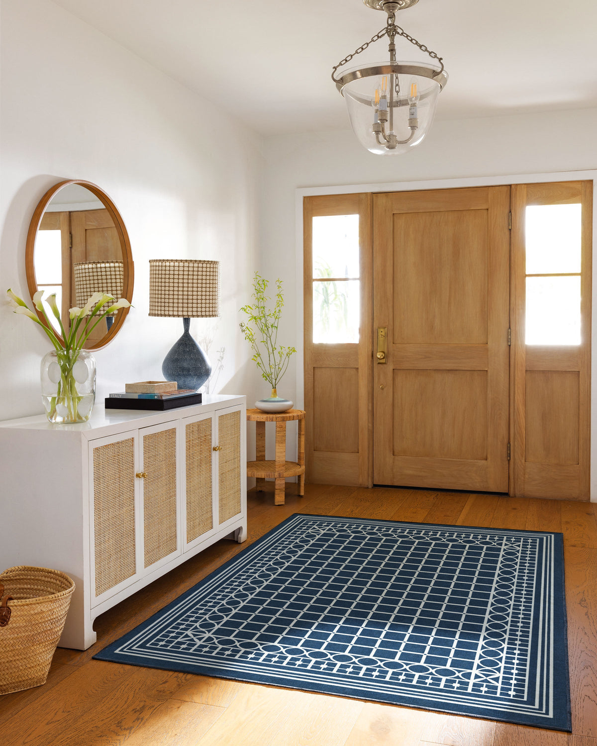 Gray Malin Palm Beach — Halı, Lacivert, AREA, yaşam alanı, 5x7