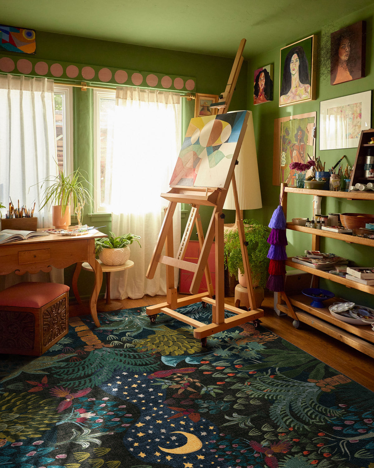 Justina Blakeney Josephine — Halı, Gece, AREA, yaşam alanı, 5x7
