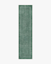 Cyrus — Halı, Adaçayı, RUNNER, beyaz zemin, 2x10