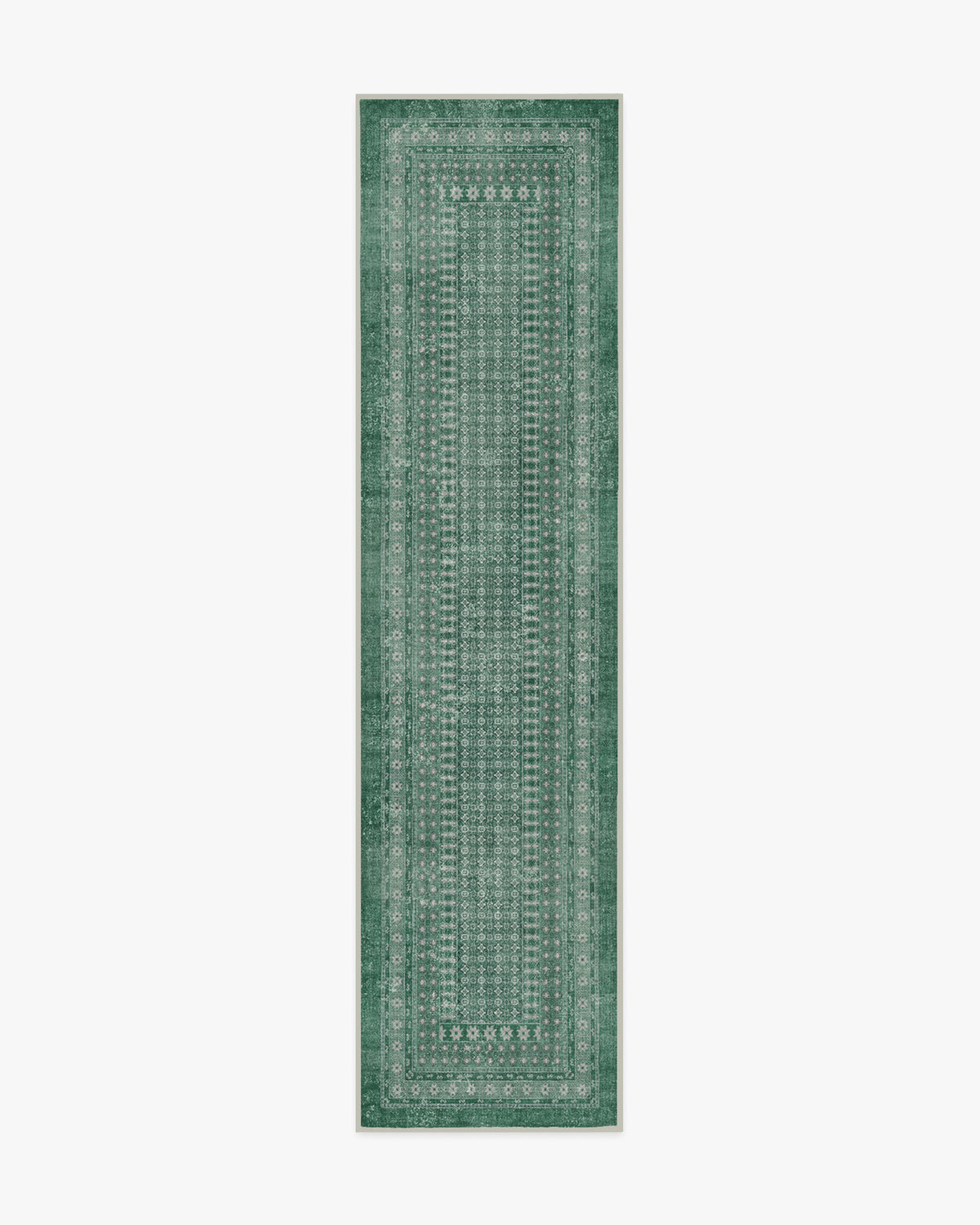 Cyrus — Halı, Adaçayı, RUNNER, beyaz zemin, 2x10