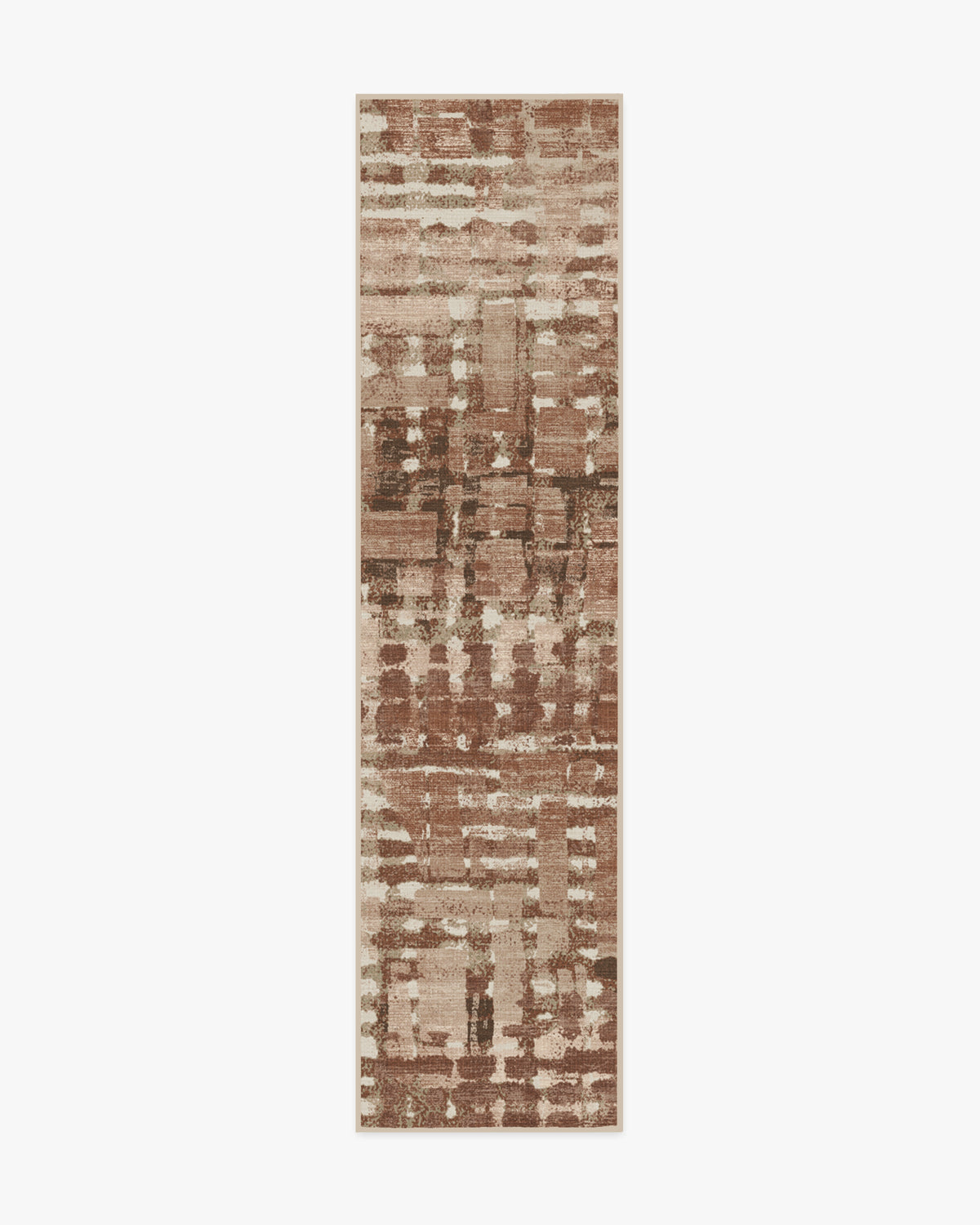Brooklyn — Halı, Bakır Kil, RUNNER, beyaz zemin, 2x10