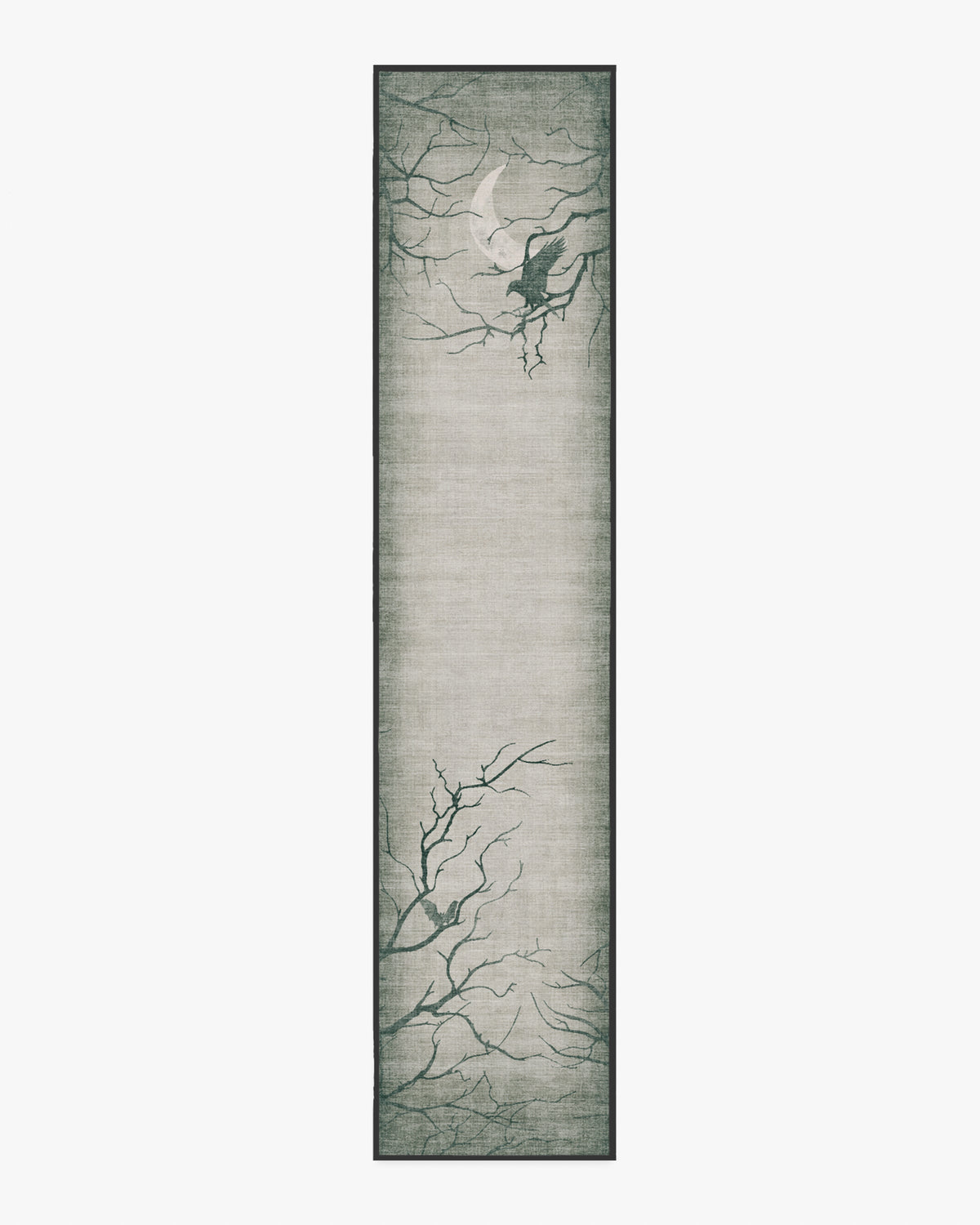 Moonshadows — Halı, Gri, RUNNER, beyaz zemin, 2x12