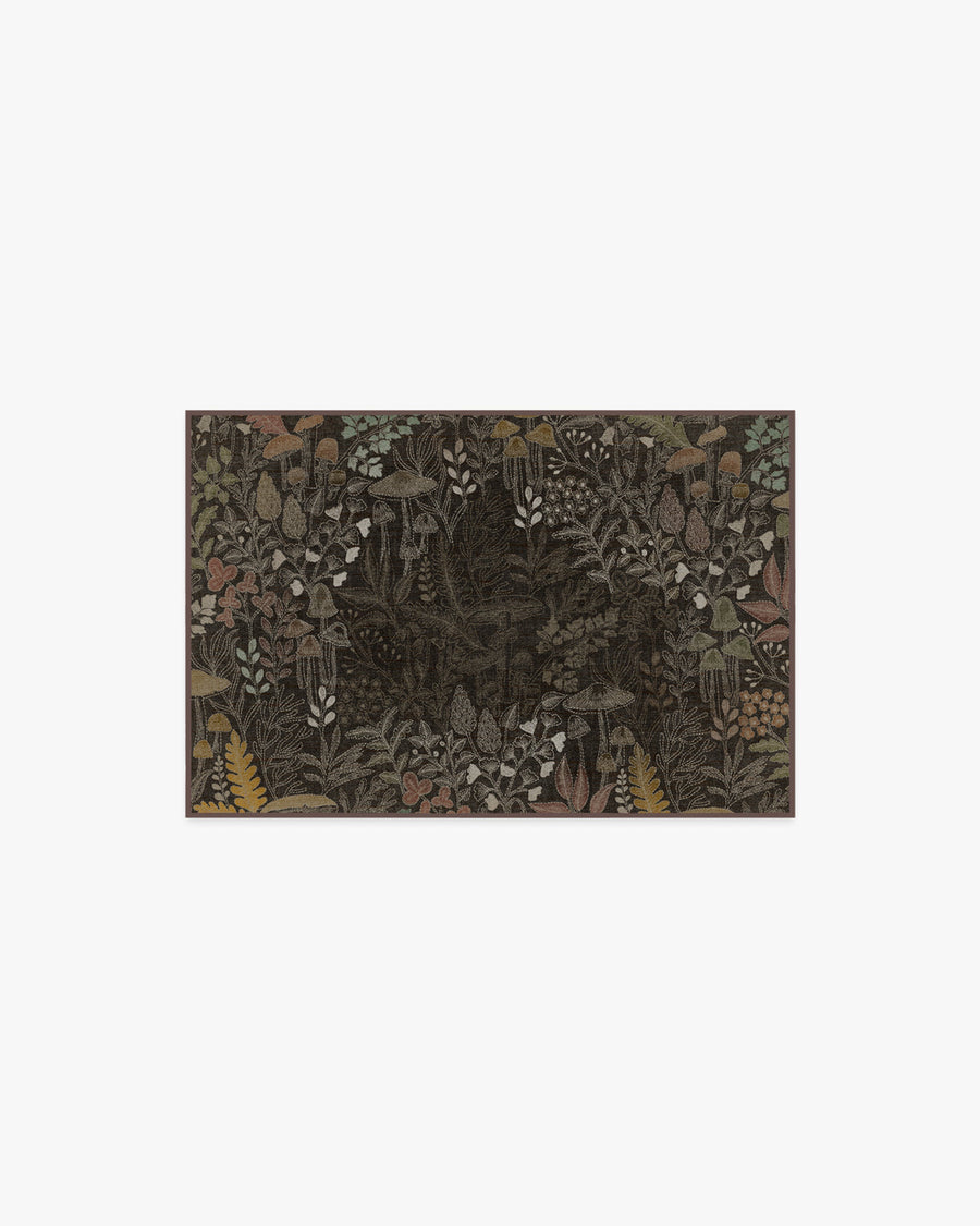 Wildwood — Halı, Kahverengi, AREA, beyaz zemin, 2x3