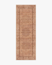 Zariah — Halı, Gül Pas, RUNNER, beyaz zemin, 2x7