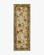 Enchanted Vines — Halı, Krem Çok Renkli, RUNNER, beyaz zemin, 2x7