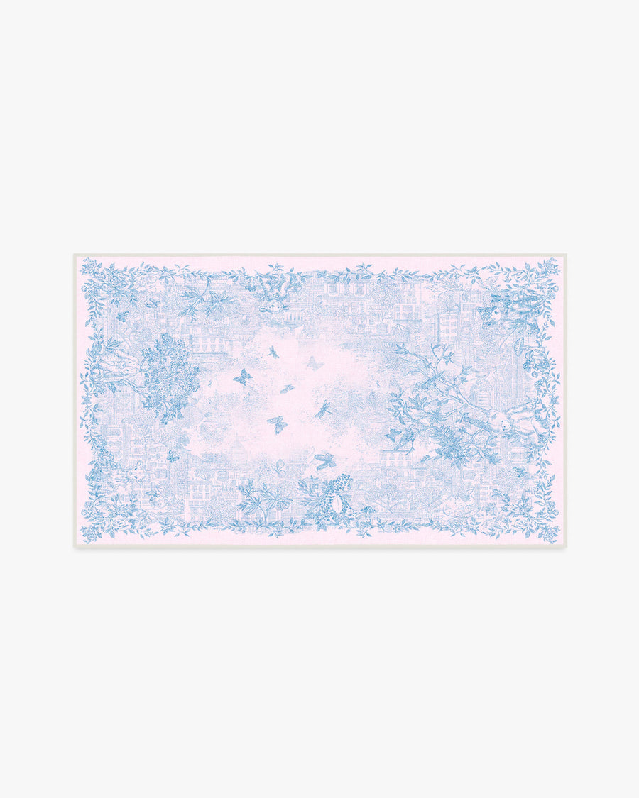 Emi Toile — Halı, Yumuşak Pembe, AREA, beyaz zemin, 3x5