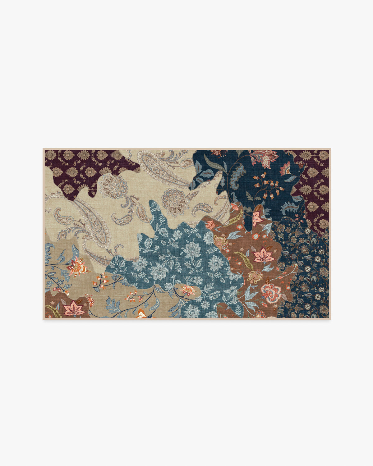 Reverie — Halı, Çok Renkli, AREA, beyaz zemin, 3x5