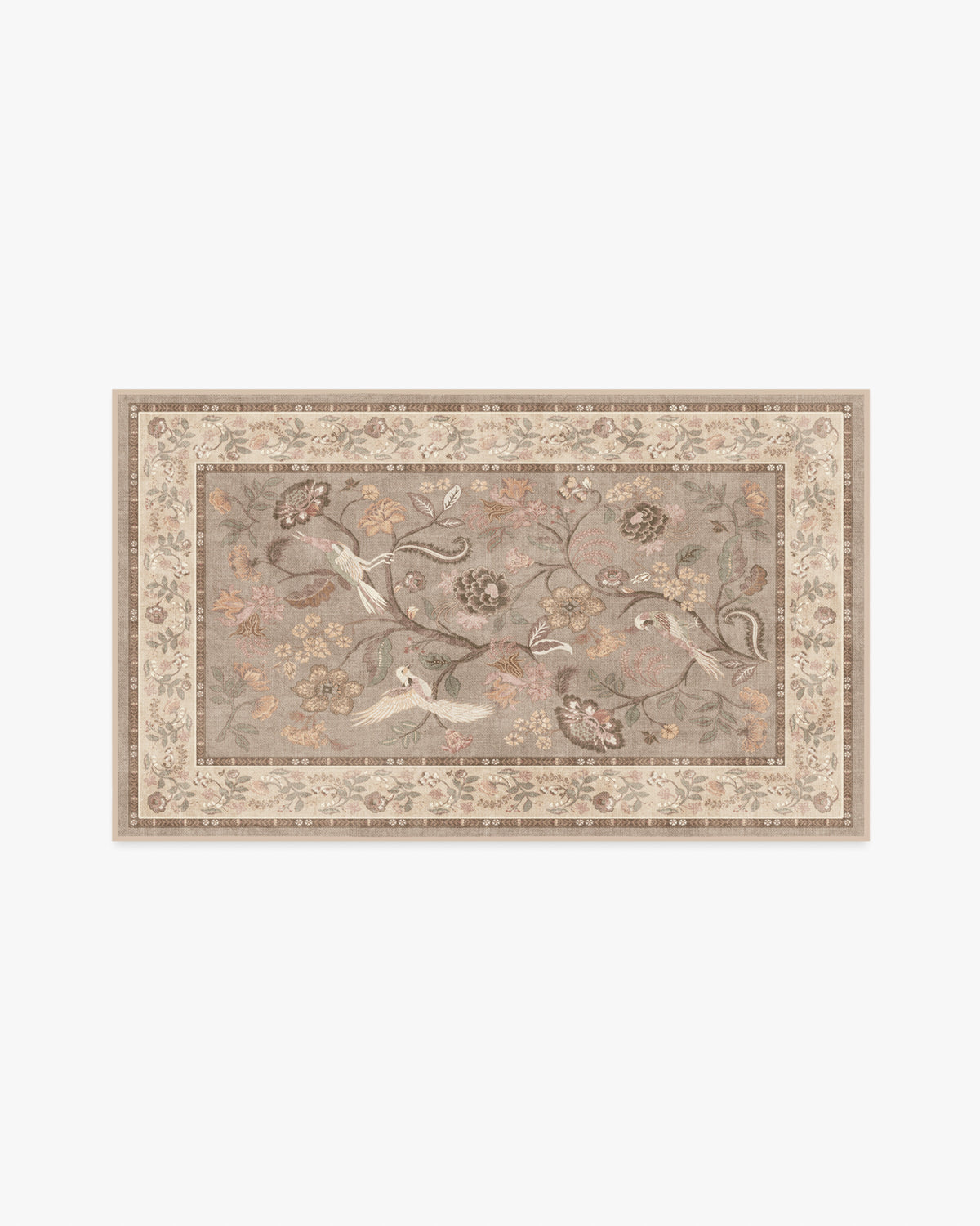 Ester — Halı, Vizon, AREA, beyaz zemin, 3x5