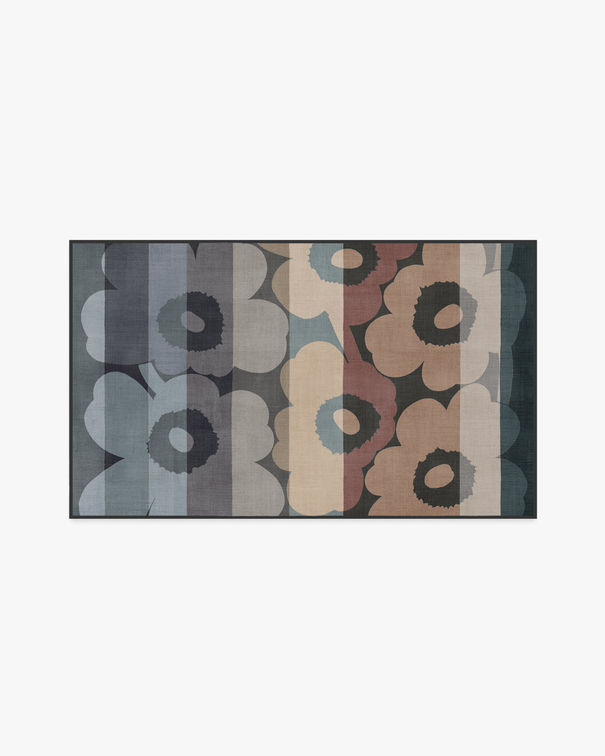 Unikko — Halı, Gri, AREA, beyaz zemin, 3x5