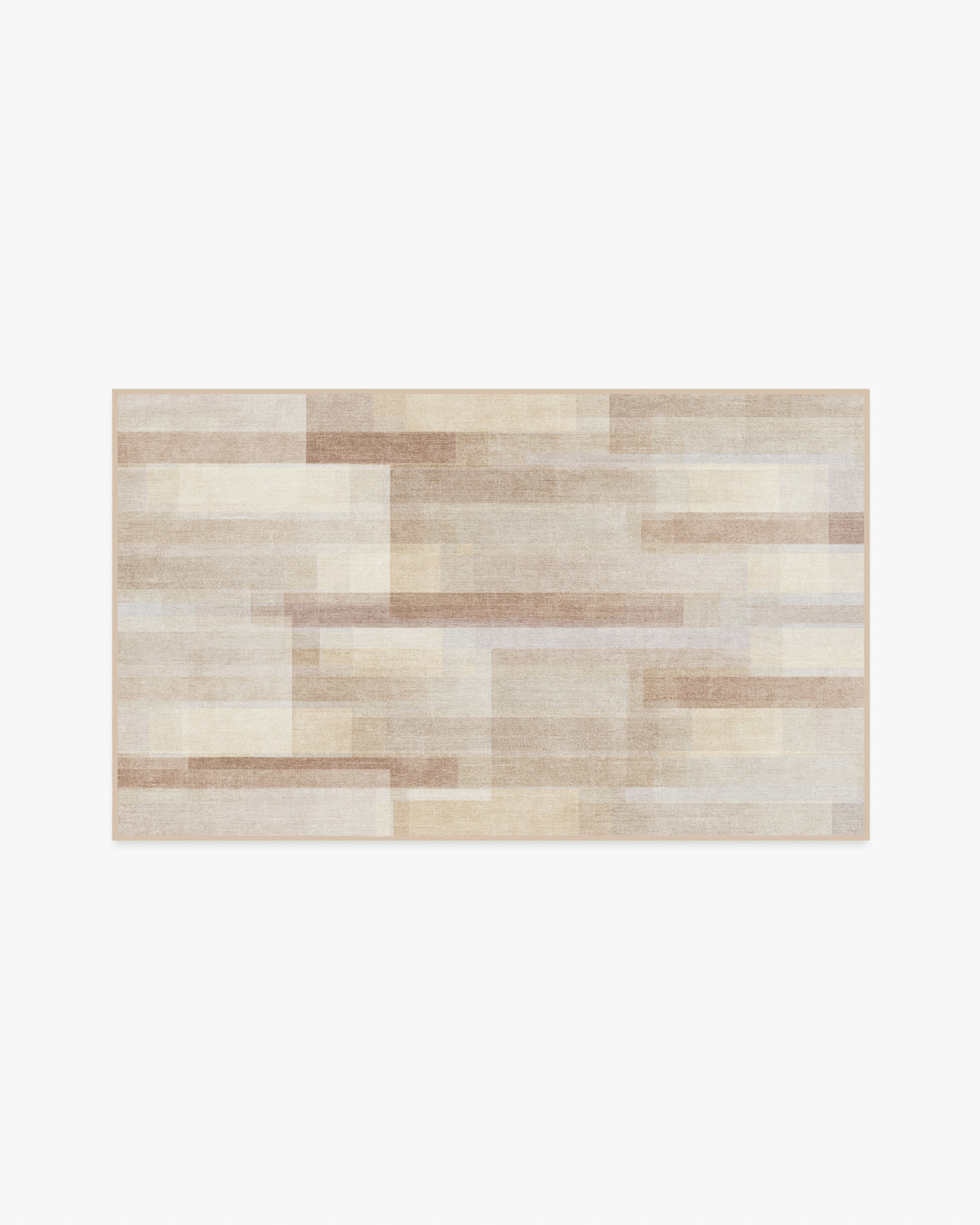 Solar Drift — Halı, Nötr, AREA, beyaz zemin, 3x5