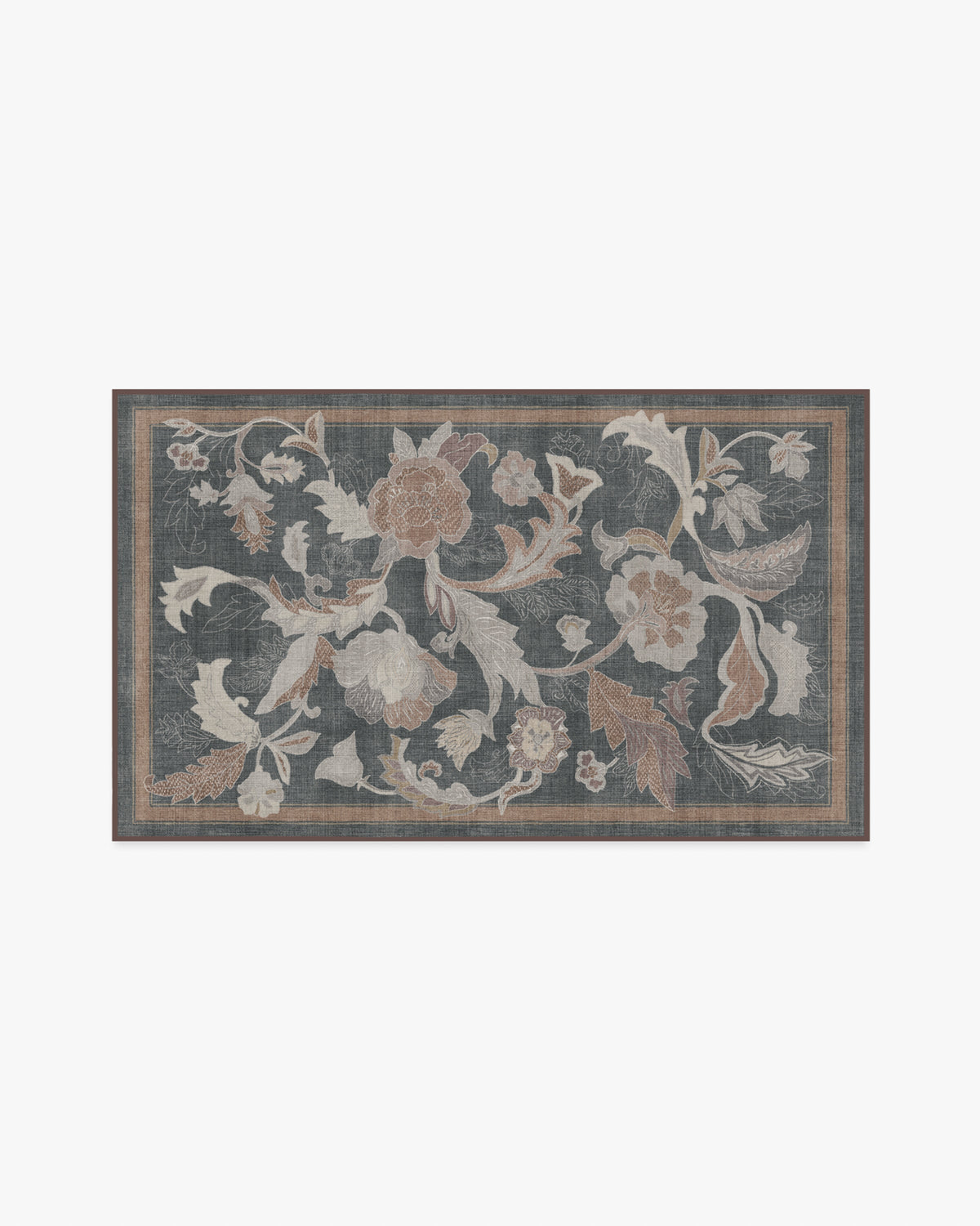 Plume — Halı, Antrasit, AREA, beyaz zemin, 3x5