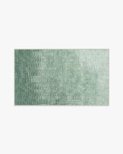 Reflection — Halı, Adaçayı Yeşili, AREA, beyaz zemin, 3x5