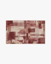 Kasbah — Halı, Kırmızı, AREA, beyaz zemin, 3x5