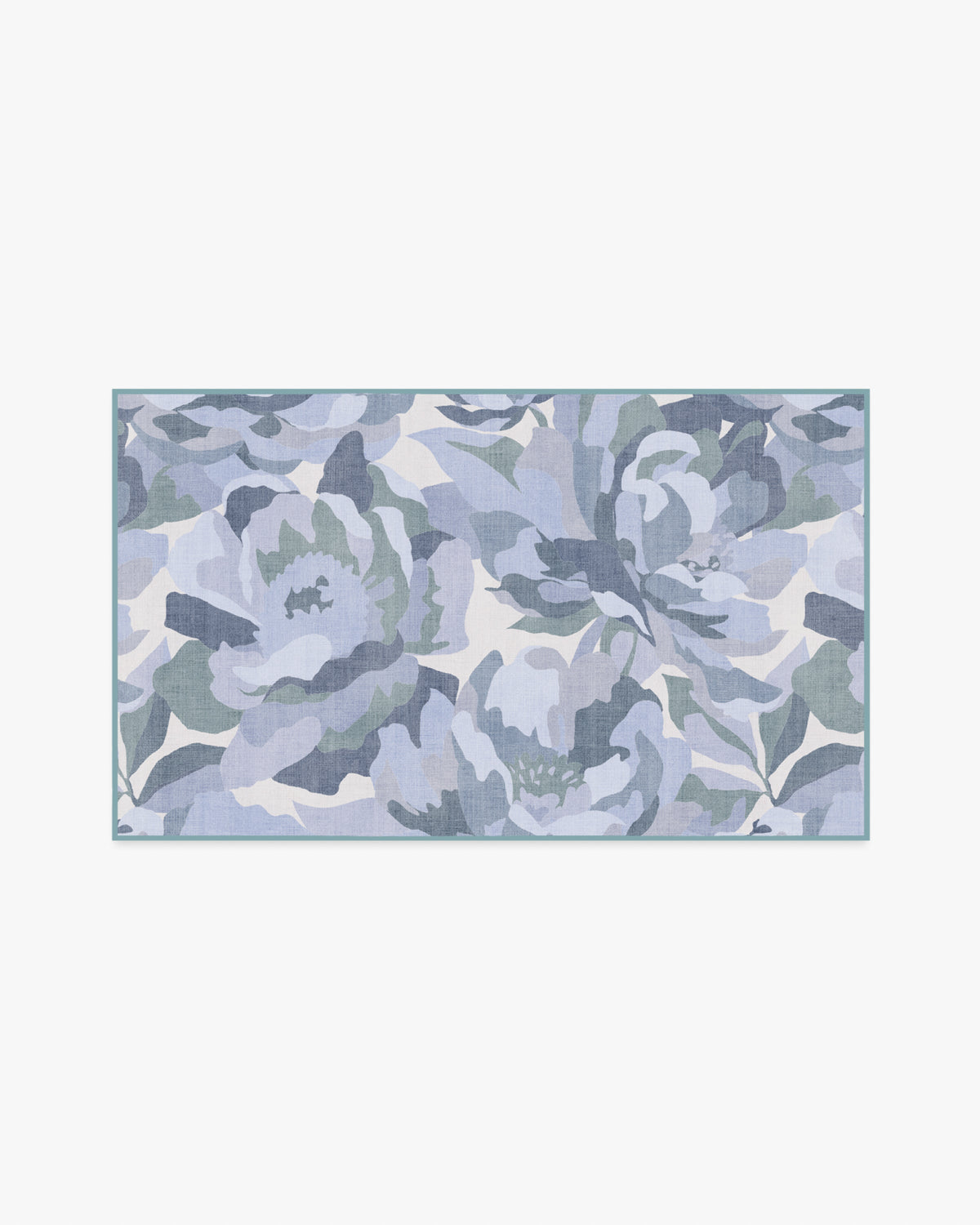 Fiona — Halı, Mavi, AREA, beyaz zemin, 3x5