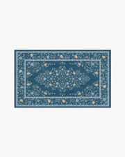 Emmeline — Halı, Mavi Çok Renkli, AREA, beyaz zemin, 3x5