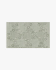 Serene — Halı, Adaçayı Yeşili, AREA, beyaz zemin, 3x5