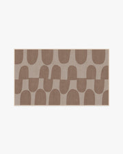Ratsu — Halı, Taba, AREA, beyaz zemin, 3x5