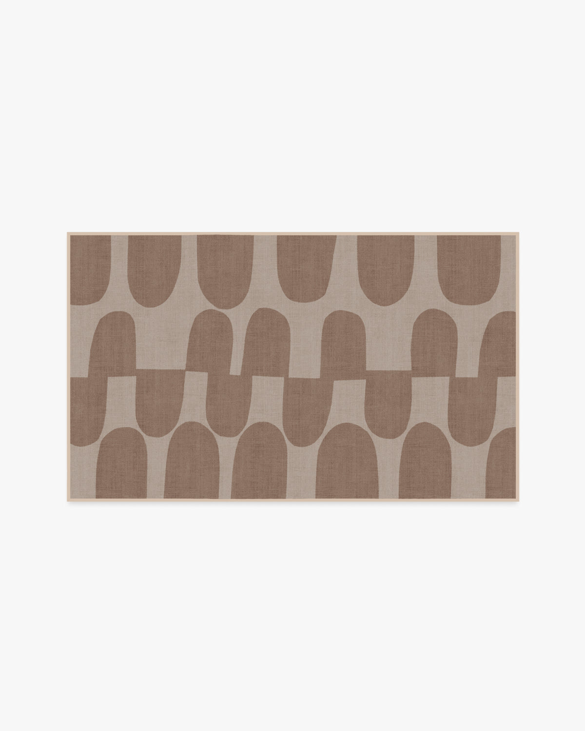 Ratsu — Halı, Taba, AREA, beyaz zemin, 3x5