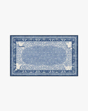 Humbertos Bandana — Halı, Mavi, AREA, beyaz zemin, 3x5