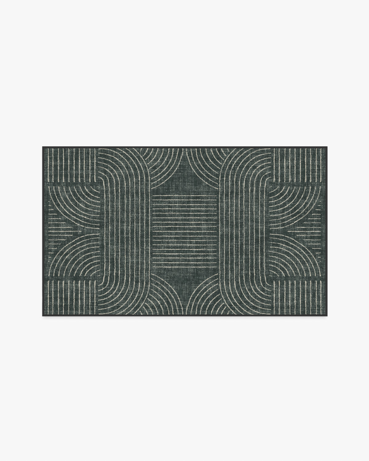 Callen — Halı, Antrasit, AREA, beyaz zemin, 3x5