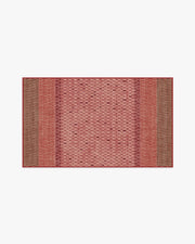 Mesa Check — Halı, Kırmızı, AREA, beyaz zemin, 3x5