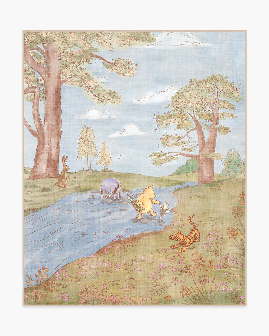 A Sunny Day — Halı, Çok Renkli, AREA, beyaz zemin, 8x10