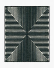 Inkdrop — Halı, Antrasit, AREA, beyaz zemin, 8x10