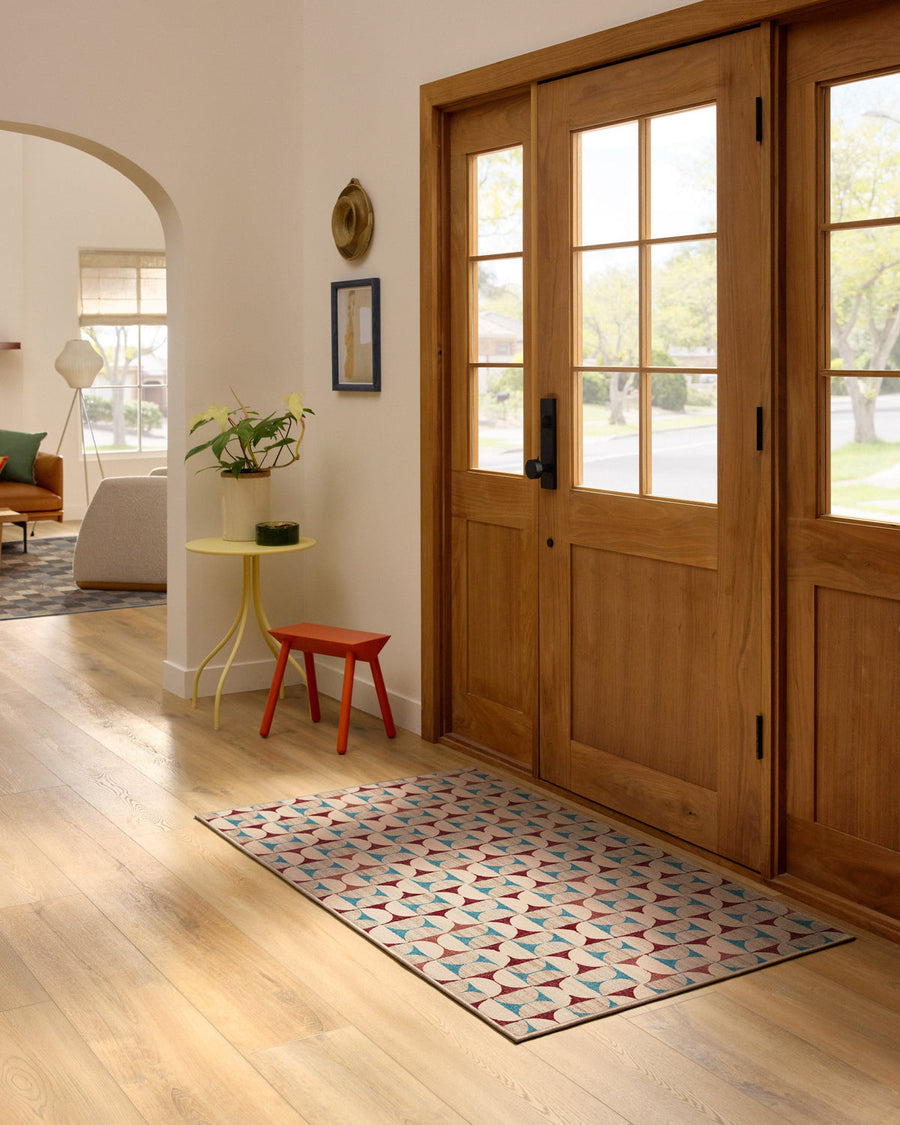 Orana — Halı, Kırmızı Açık ve Mavi, AREA, yaşam alanı, 3x5